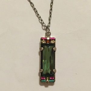 NWOT Firefly Brand Erinite Crystal Necklace
