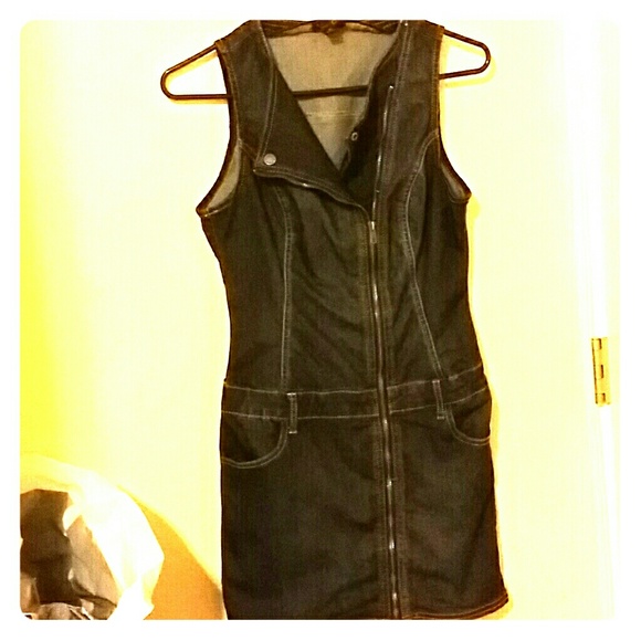 Denim dress