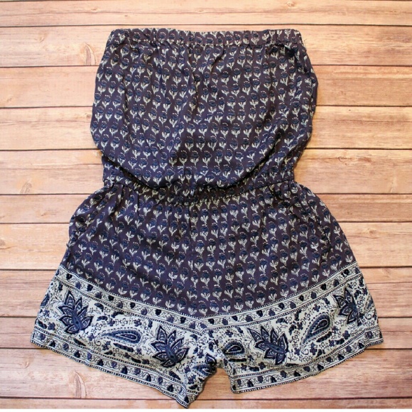 ANGIE blue romper
