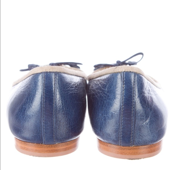 ⛔️SOLD⛔️Prada Cap toe Bicolor Ballerina Flats - Picture 3 of 4