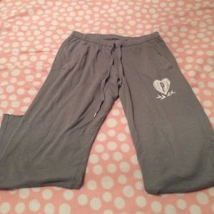 Grey sweatpants