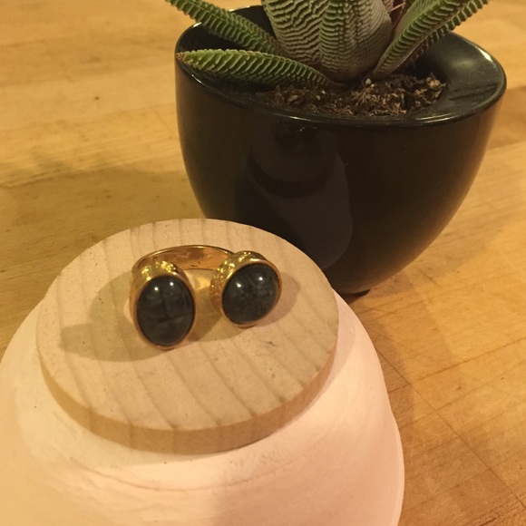 Brand New Grey Stone Ring