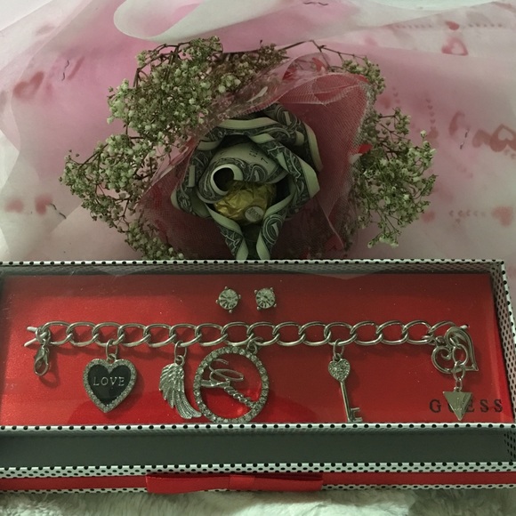 Brand new in box Guess charm bracelet