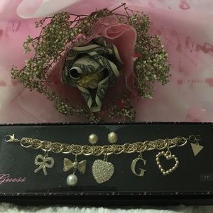 Brand new in box Guess charm bracelet