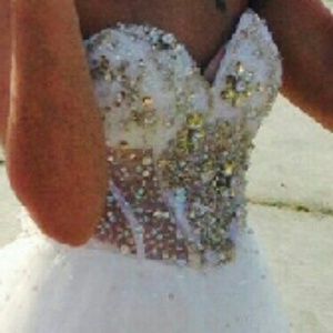 prom or wedding dress