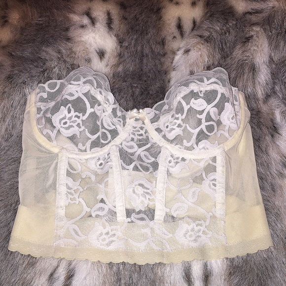 Vintage Victoria's secret bustier 34 C