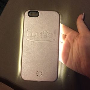 Gold IPhone 6 Plus Lumee case