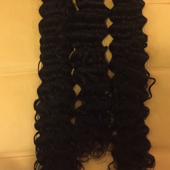3 pcs (18"20"22") Brazilian virgin hair deep wave