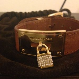 Michael Kors Leather Bracelet