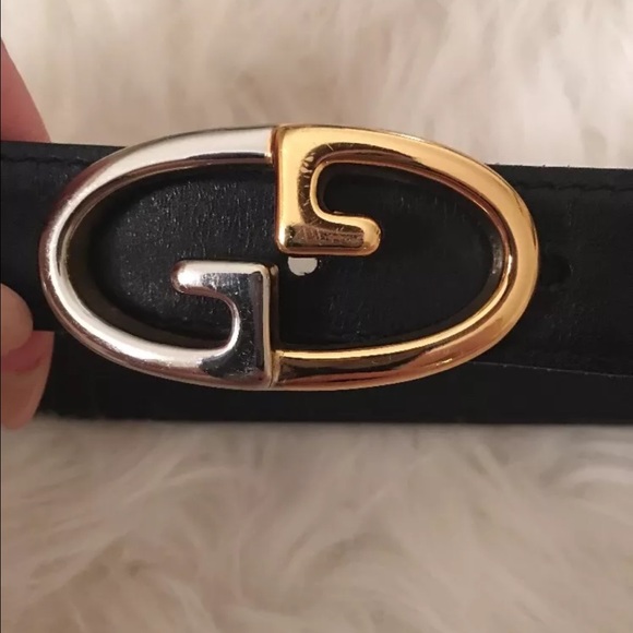 Women's Gucci Belt - Size 75/30 - Silver & Gold - Picture 2 of 4