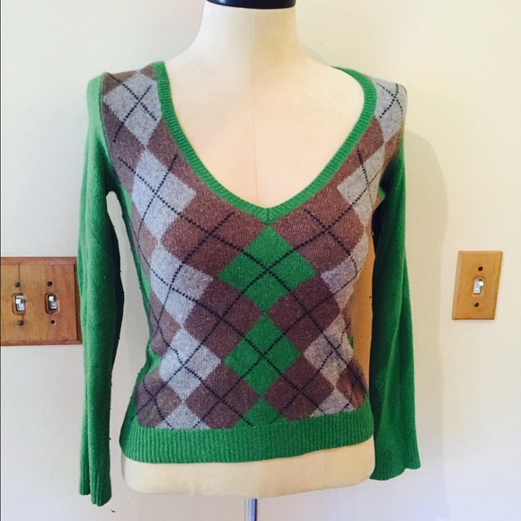 ❤️J. Crew argyle sweater❤️