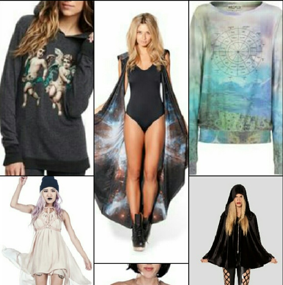 Unif, wildfox, black milk, jeffrey campbell