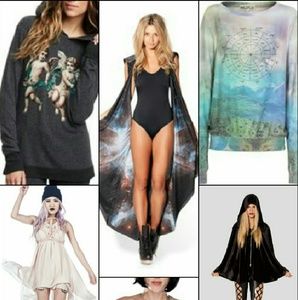 Unif, wildfox, black milk, jeffrey campbell