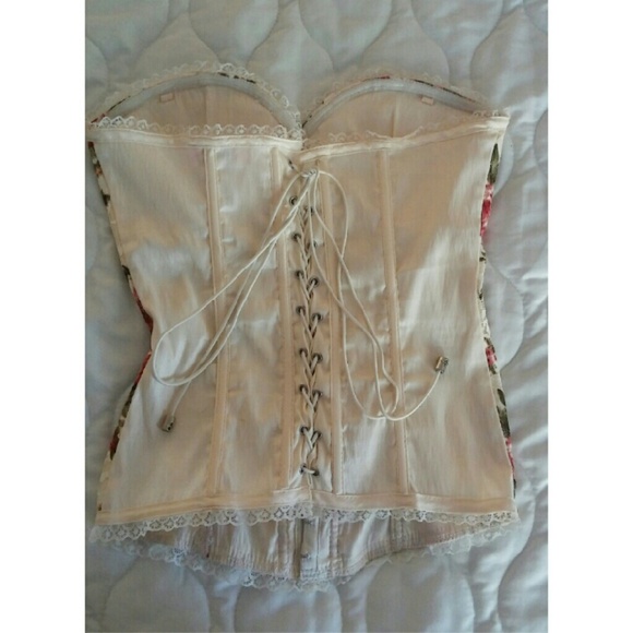 Flower print corset - Picture 3 of 3