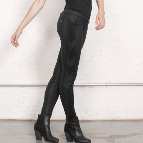 Rag and Bone Raja Wax Jean - Picture 4 of 4