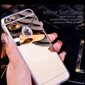 Fashion luxury mirror soft case iPhone 6