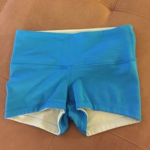 Blue Boogie Shorts Lululemon Reversible!