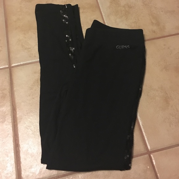 Guess Pants - Guess Black Leggings
