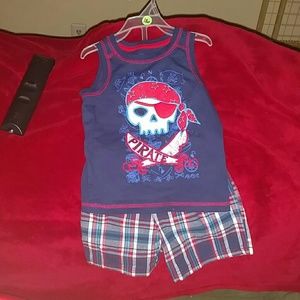 Shorts and tank top set