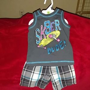 Shorts and tank top set