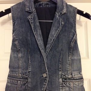 7 for all Mankind Denim Vest