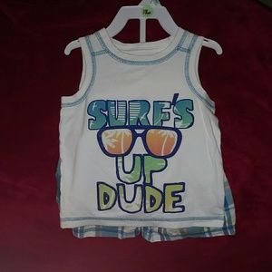 Shorts and tank top set