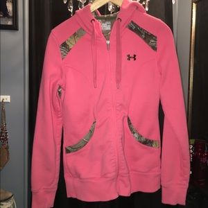 ‼️ NOT FOR SALE ‼️ Under Armour Pink & Camo Jacket