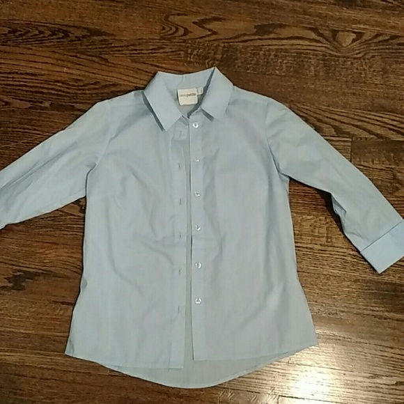 ASOS 00P quarter sleeve button down NWOT