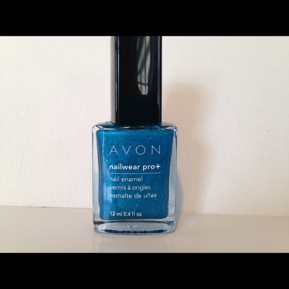 Blue Avon Nail Polish