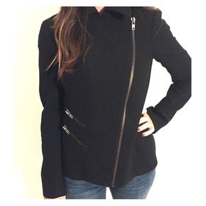 Elegant and trendy black jacket