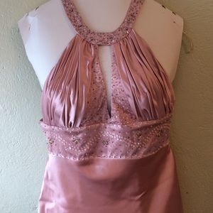 Blush pink Long Gown