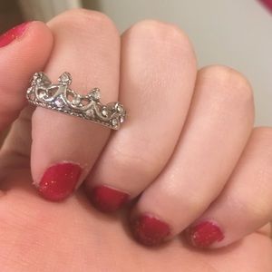 Princess crown ring.