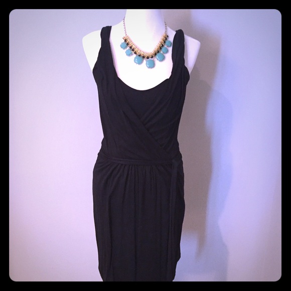 Ann Taylor Loft Front Crossover Dress.