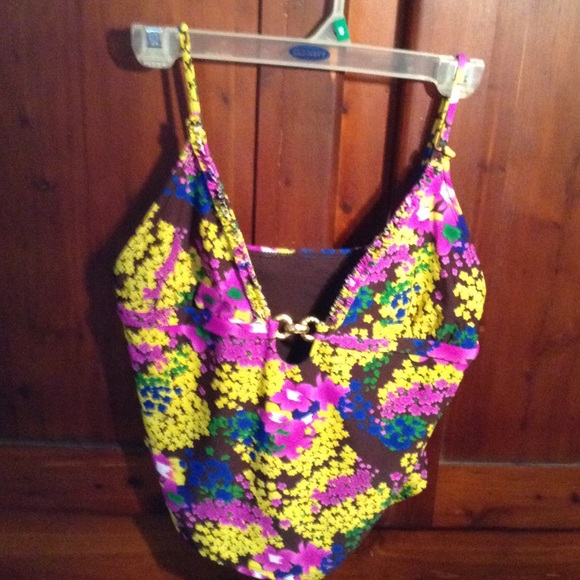 New multicolor tankini top