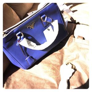 Saffiano lux tote