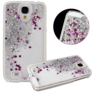 SAMSUNG S4 LIQUID GLITTER CASE