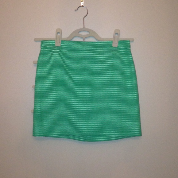 printed jcrew skirt