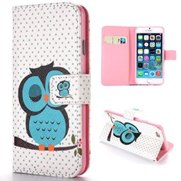 iPhone 6/6s Wallet Case Cute Sleep Owl Patter Case