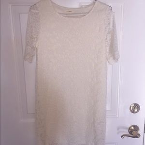 Cute lace white dress