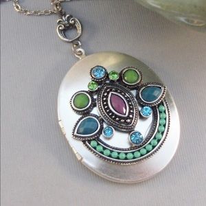 Gypsy magic locket necklace