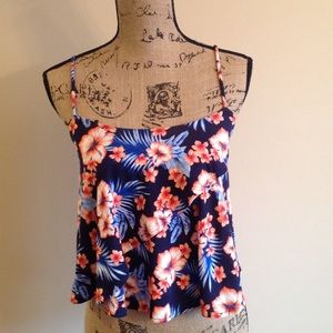 Victorias secret Pink floral tank