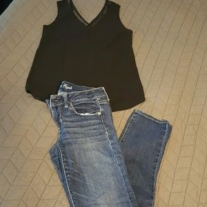American Eagle skinny stretch jeans