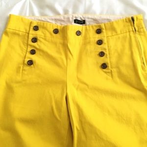 Yellow J Crew Pants!