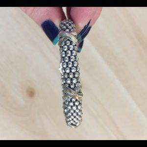 Lagos Caviar X sterling bracelet