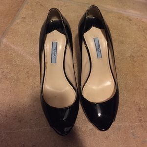 Authentic Prada wedges