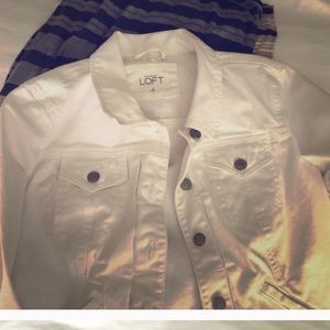 White Jean Jacket