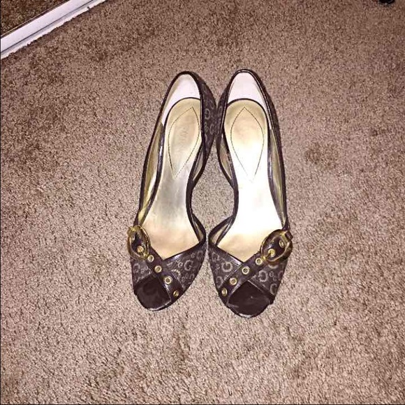 Guess Open Toe Heels