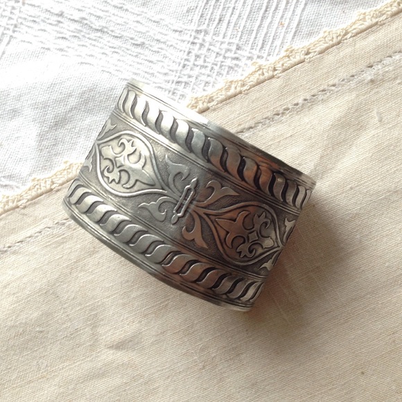 Wendell August Handmade Pewter Cuff