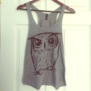 Cute Owl Tank Top
