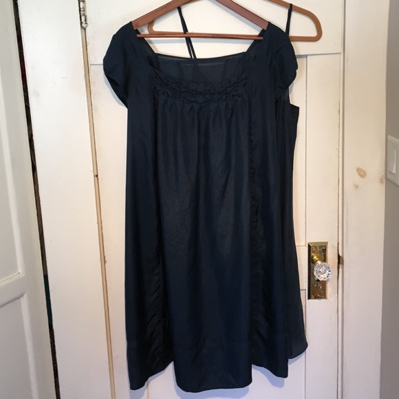 DKNY Pure blue silk dress